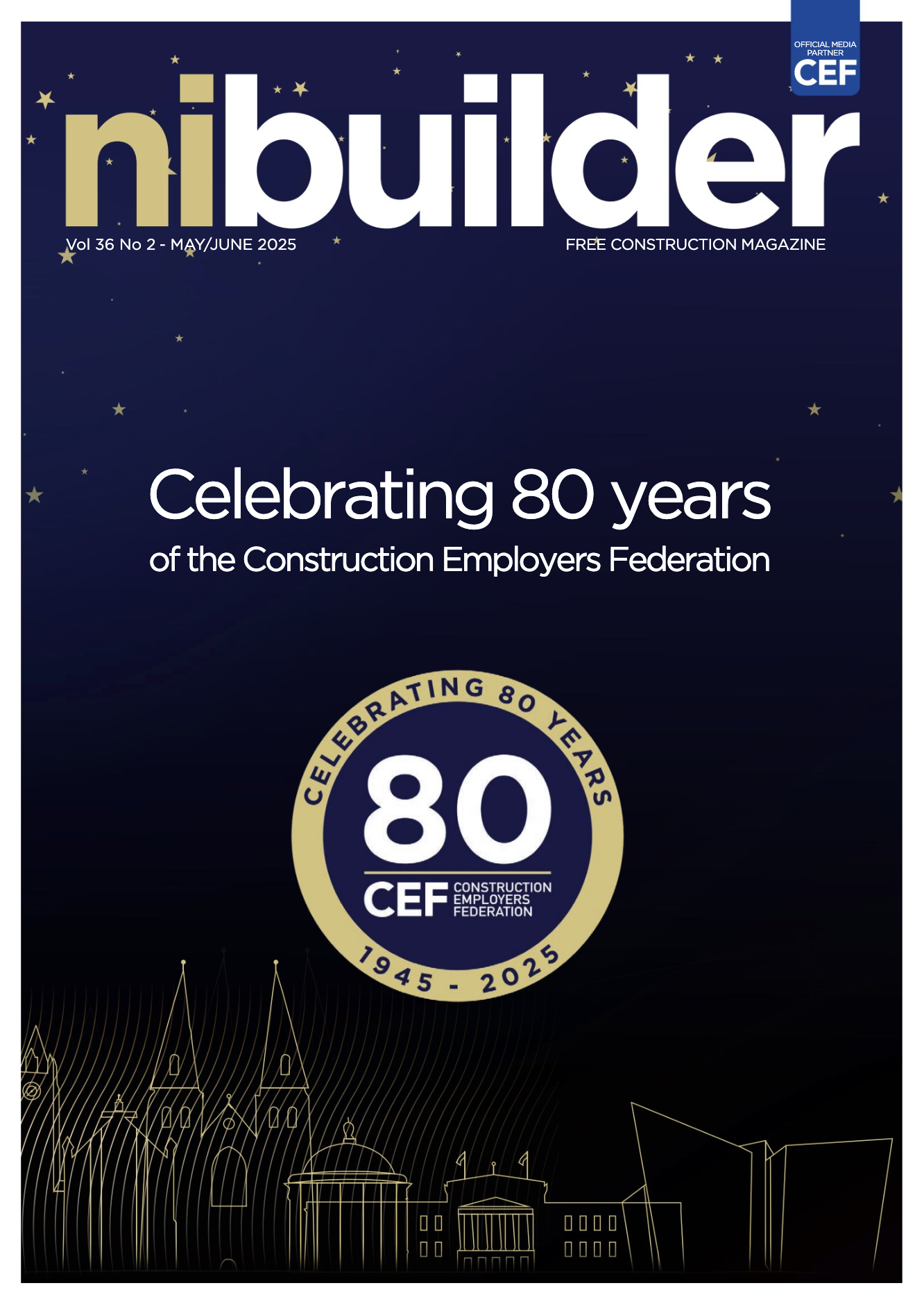 front cover of nibuilder magazine may/june 2025